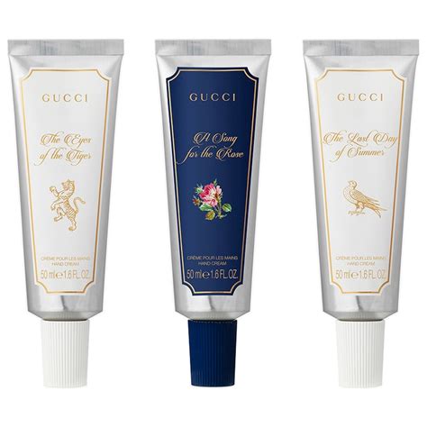 Gucci hand lotion set